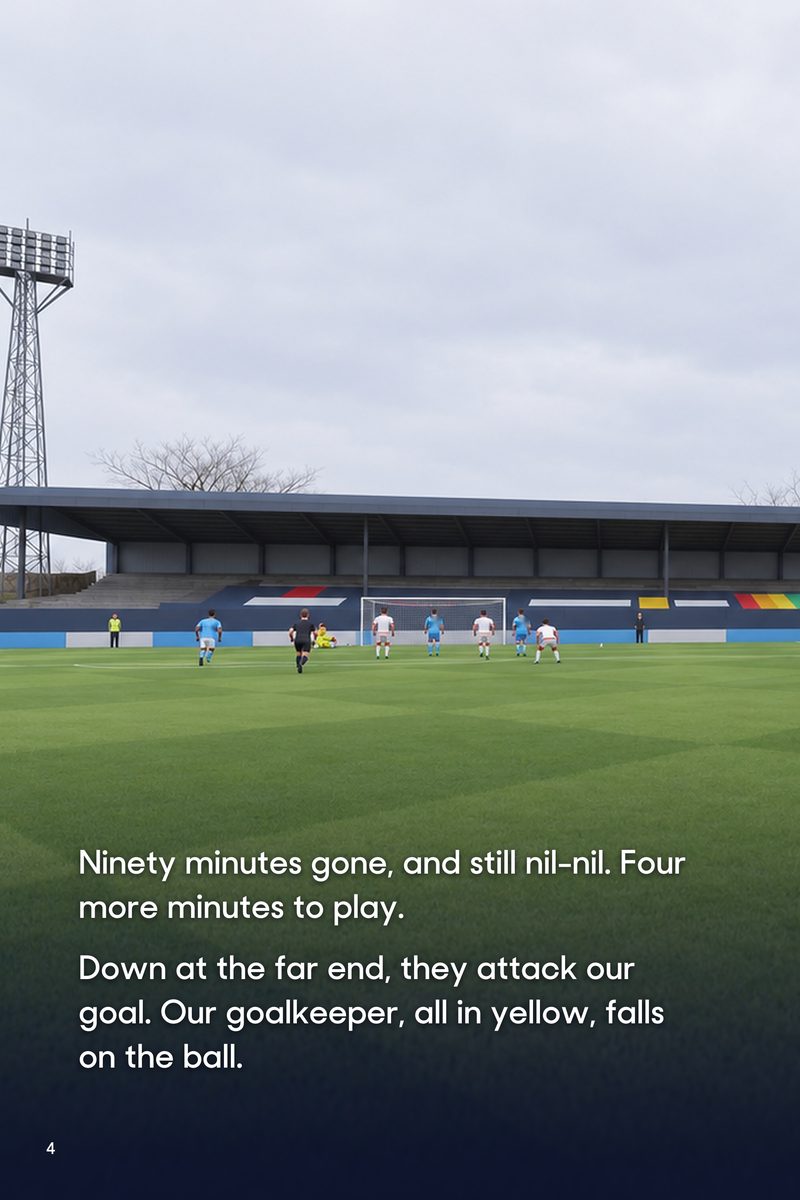 Historic Moments: Wrexham v Stockport County, Book 3. Personalised edition (sample name), page 4