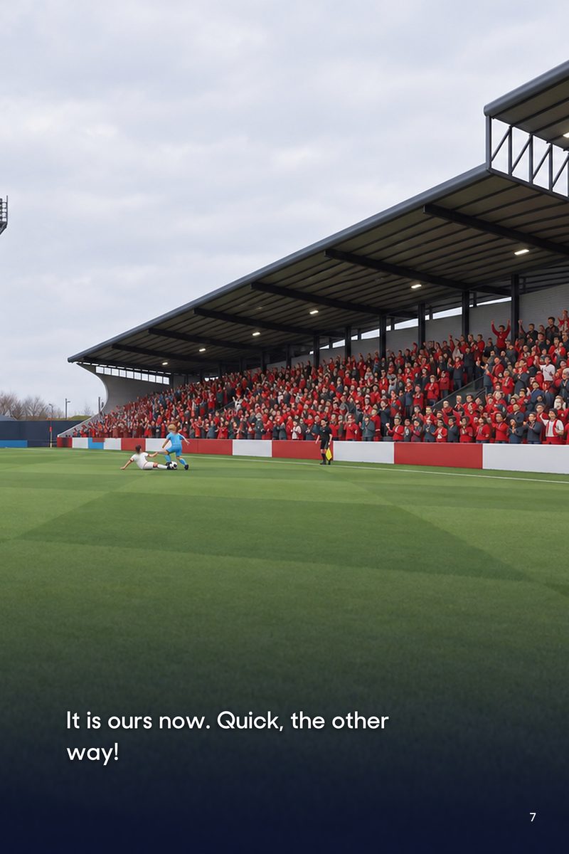 Historic Moments: Wrexham v Stockport County, Book 3. Personalised edition (sample name), page 7