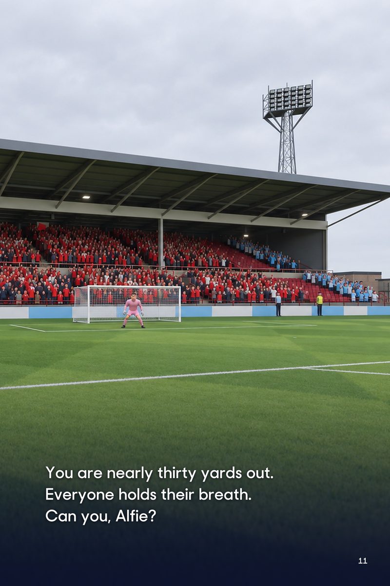 Historic Moments: Wrexham v Stockport County, Book 3. Personalised edition (sample name), page 11