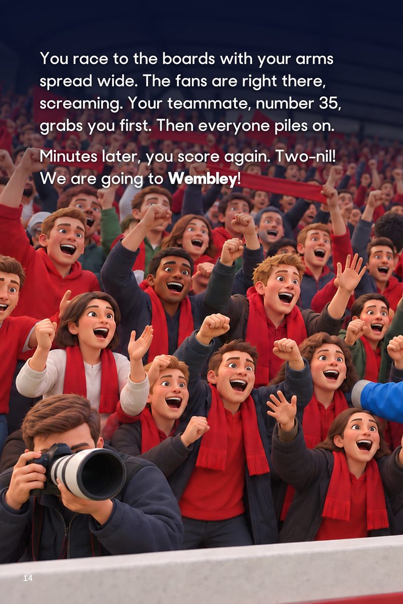 Historic Moments: Wrexham v Stockport County, Book 3. Quick buy edition, page 14