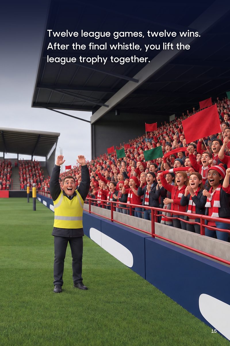 Historic Moments: Wrexham v Connah's Quay Nomads, Book 4. Personalised edition (sample name), page 15
