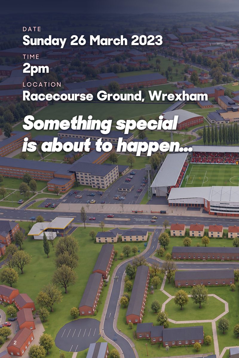 Historic Moments: Wrexham v Connah's Quay Nomads, Book 4. Quick buy edition, page 2