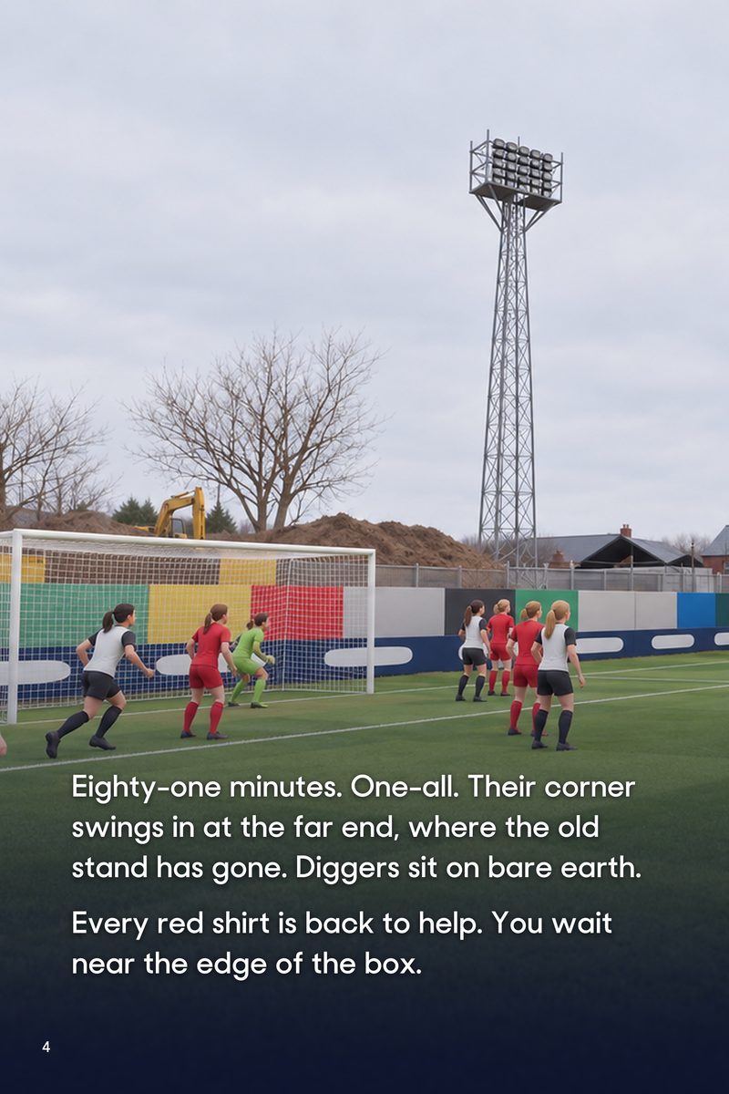 Historic Moments: Wrexham v Connah's Quay Nomads, Book 4. Quick buy edition, page 4