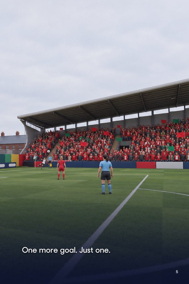 Historic Moments: Wrexham v Connah's Quay Nomads, Book 4. Quick buy edition, page 5