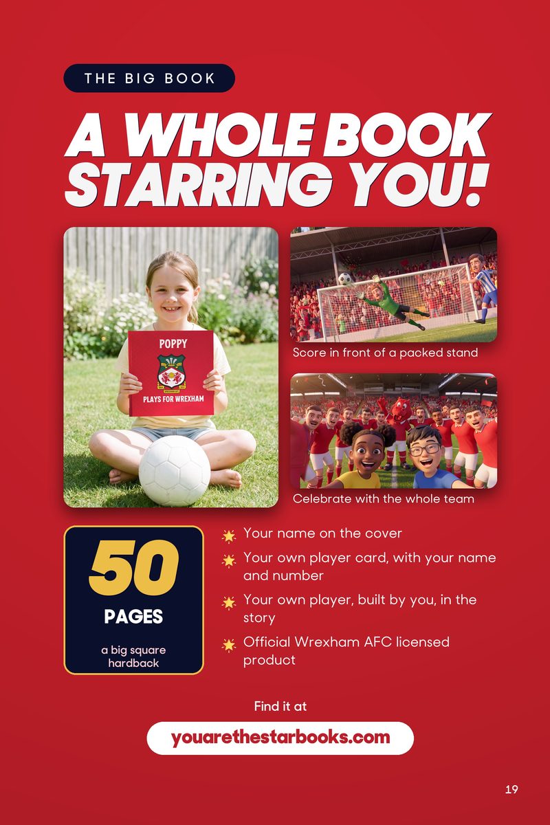 Historic Moments: Wrexham v Connah's Quay Nomads, Book 4. Quick buy edition, page 19