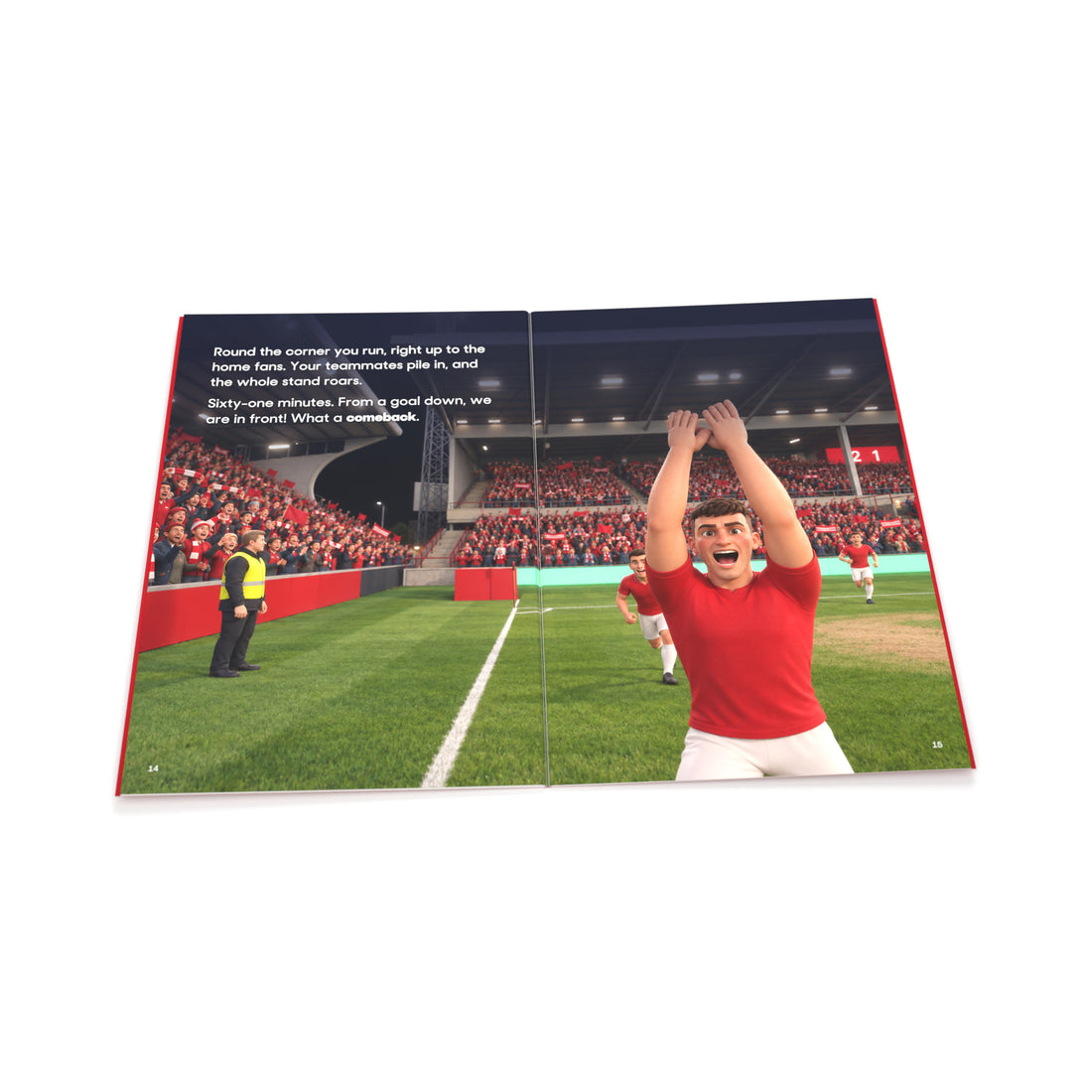 Wrexham v Sheffield United: Historic Moments, Book 5: Inside: the celebration