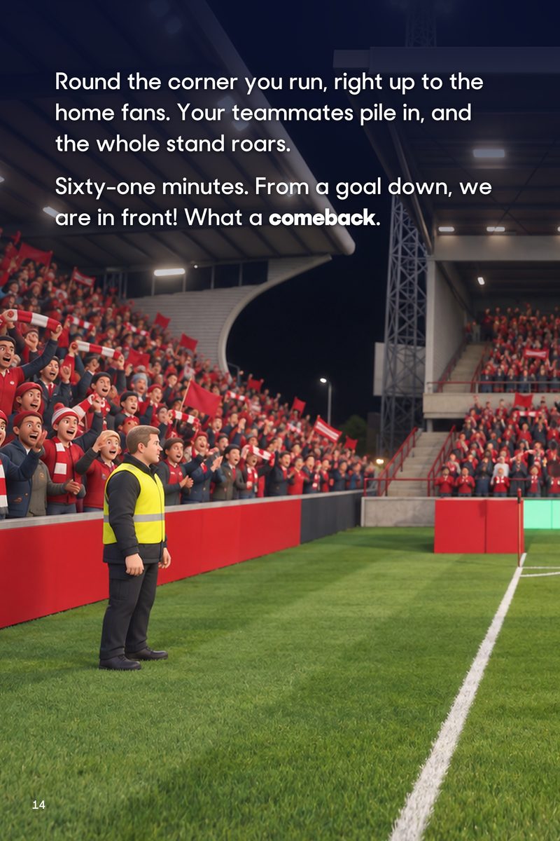 Historic Moments: Wrexham v Sheffield United, Book 5. Personalised edition (sample name), page 14