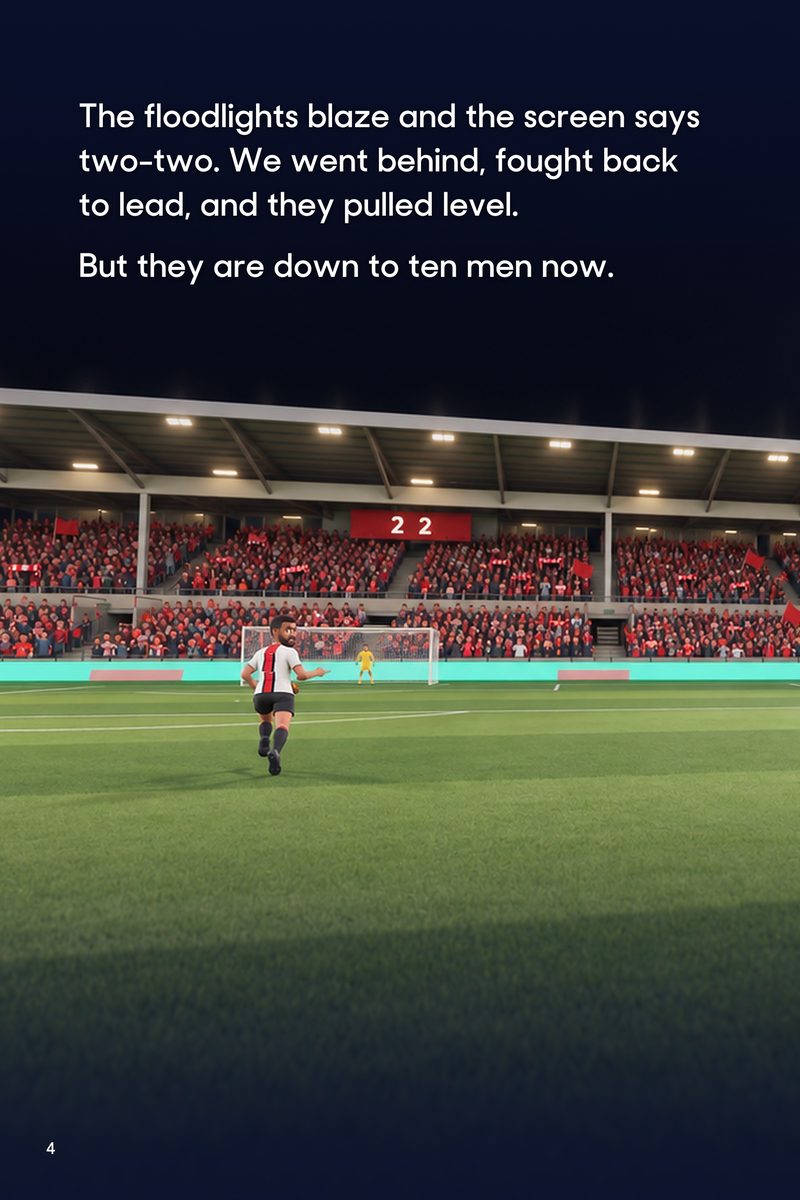 Historic Moments: Wrexham v Sheffield United, Book 6. Personalised edition (sample name), page 4
