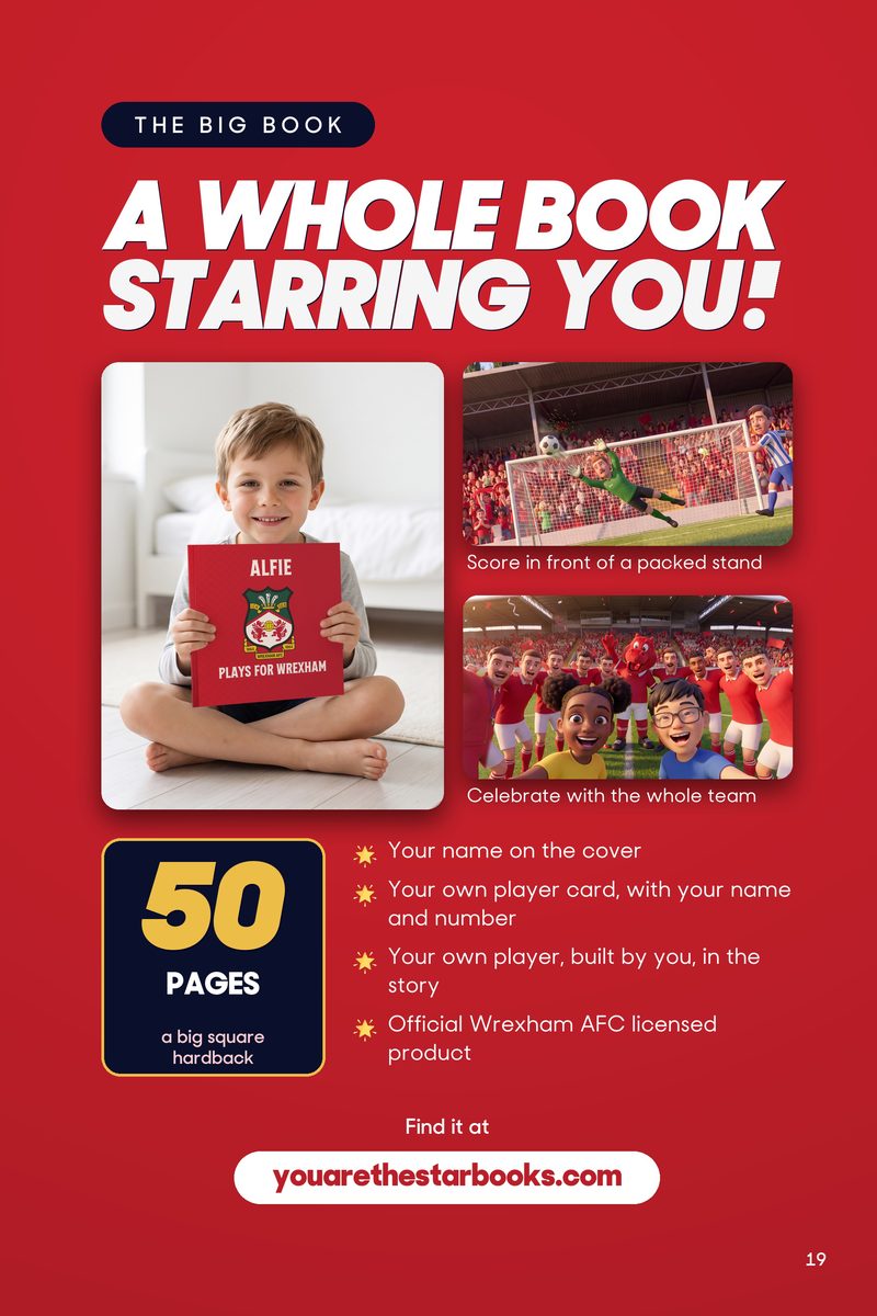 Historic Moments: Wrexham v Sheffield United, Book 6. Quick buy edition, page 19