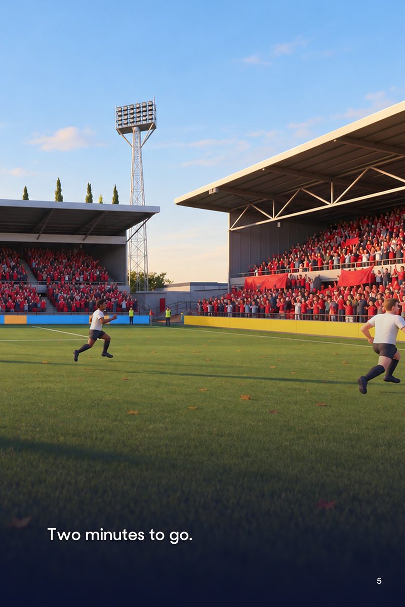 Historic Moments: Wrexham v Salford City, Book 7. Personalised edition (sample name), page 5