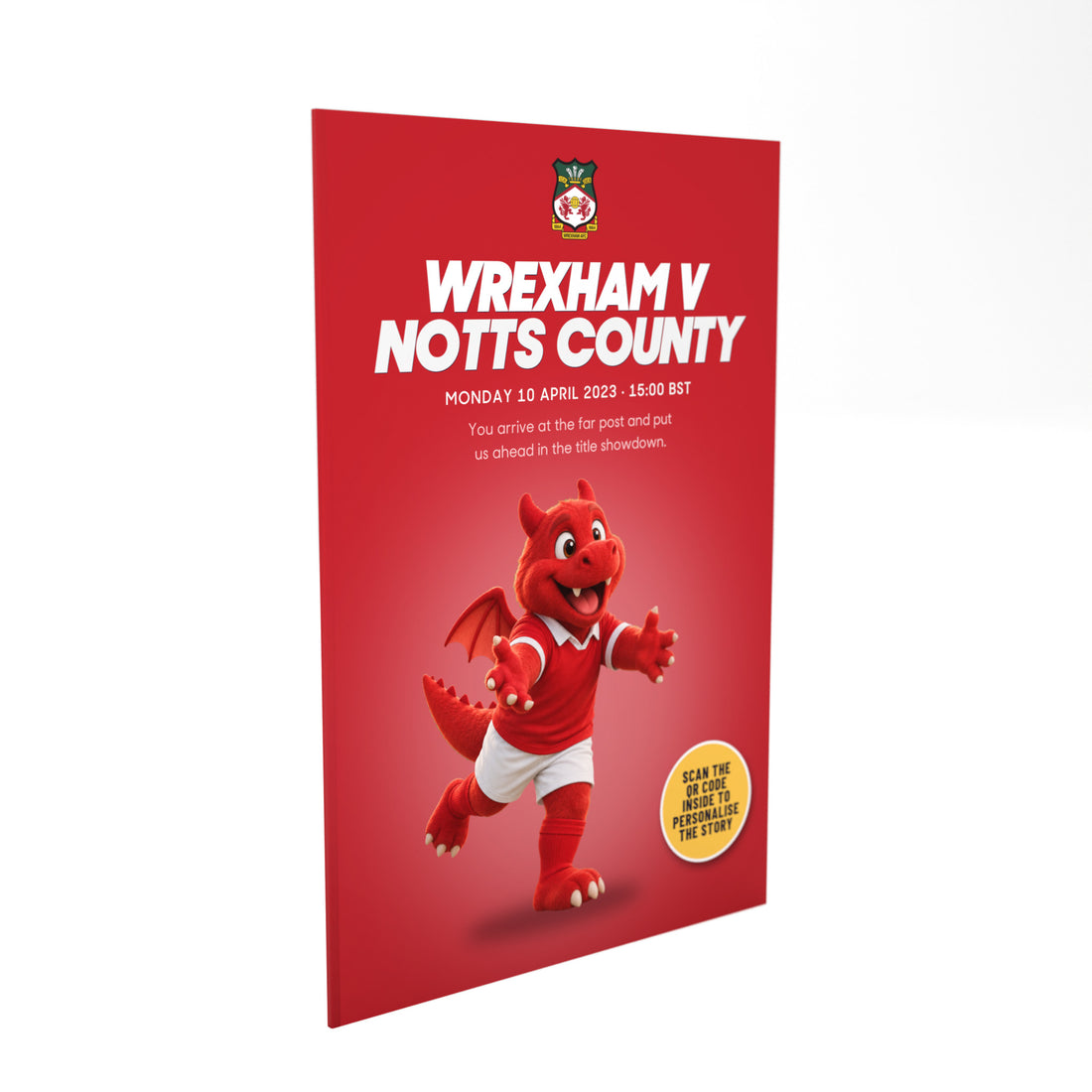 Wrexham v Notts County: Historic Moments, Book 10: The book