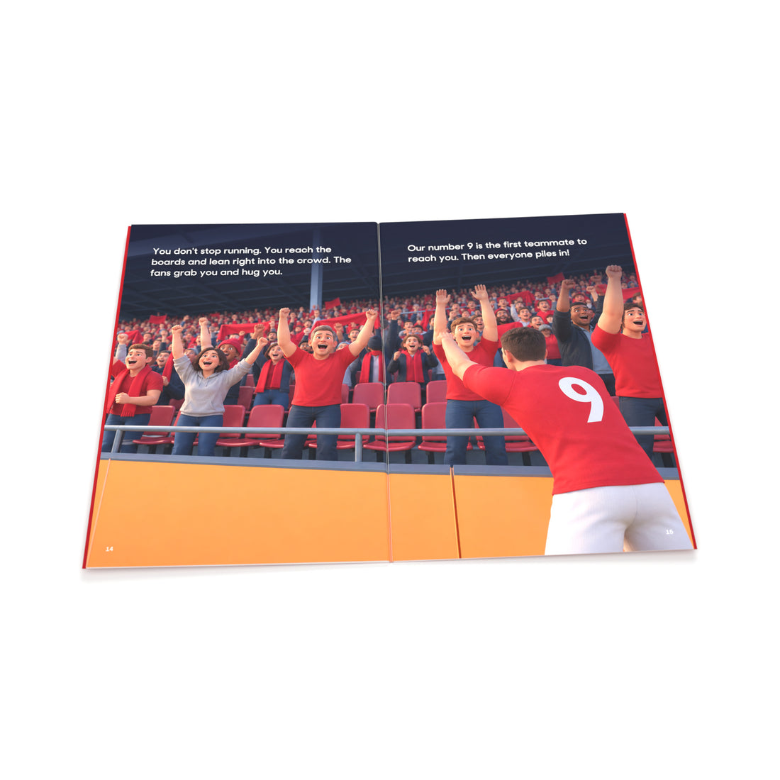 Wrexham v Notts County: Historic Moments, Book 10: Inside: the celebration