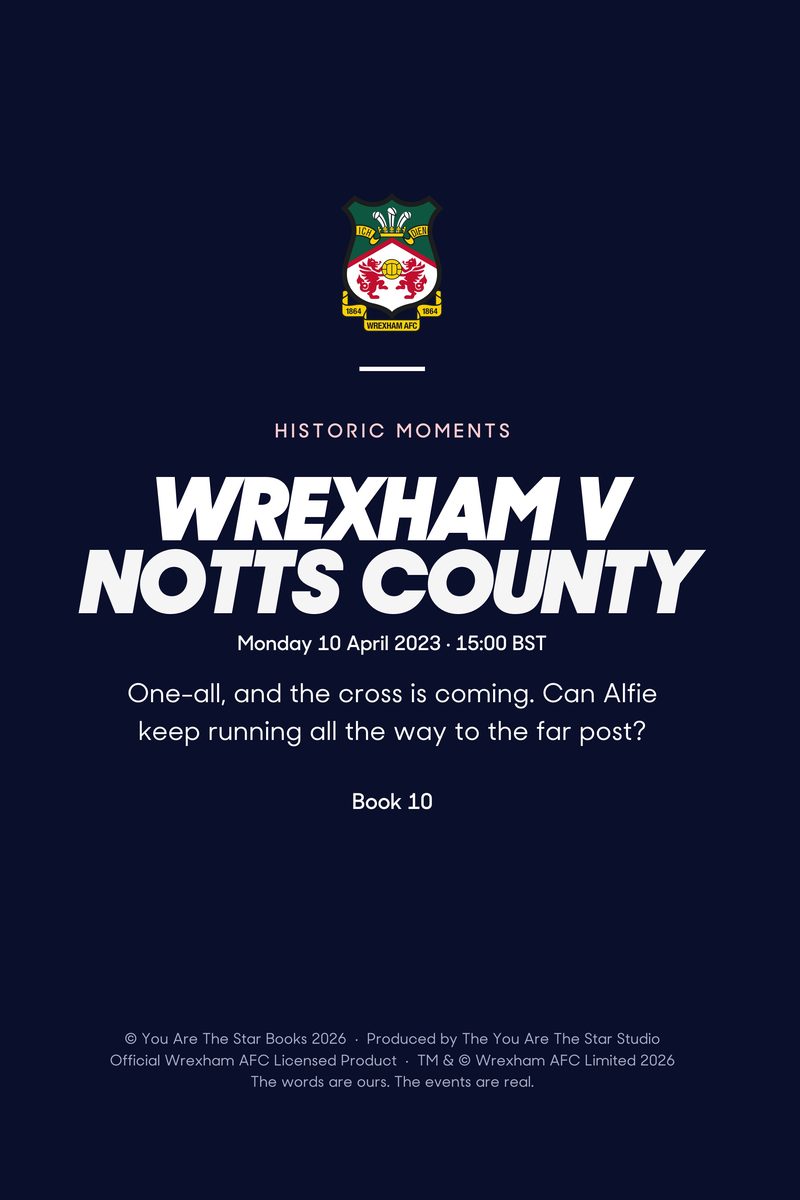 Historic Moments: Wrexham v Notts County, Book 10. Personalised edition (sample name), page 20