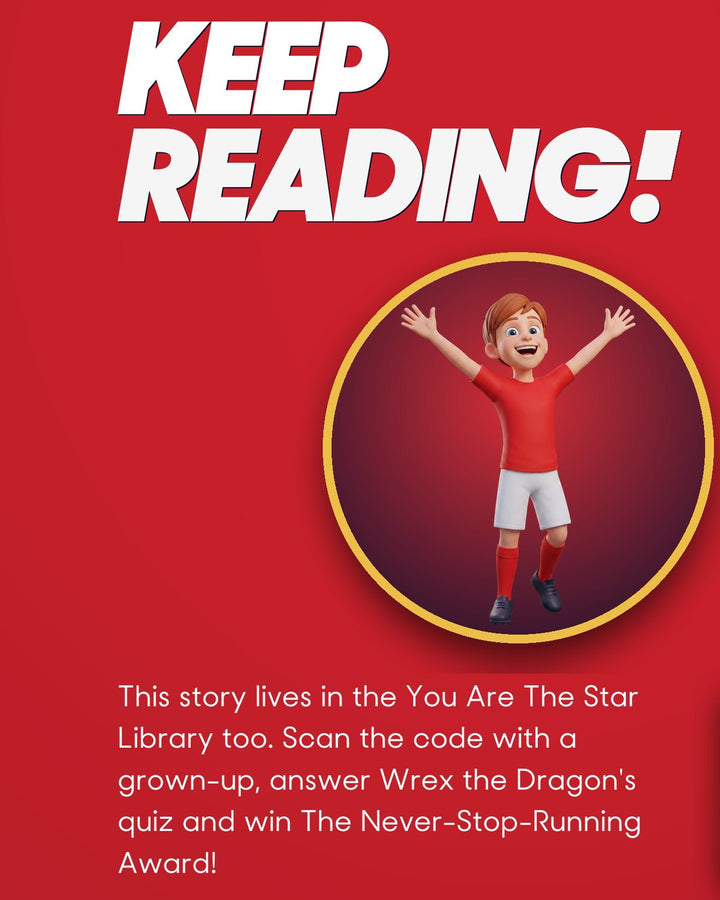 Historic Moments: Wrexham v Notts County, Book 10. Personalised edition page 19, the Library page with a sample avatar and name
