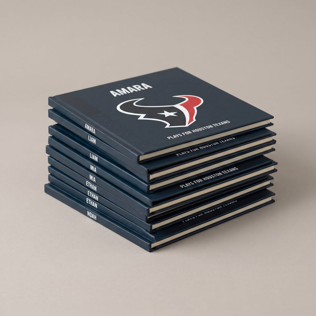 Houston Texans Personalised Storybook — Every name belongs