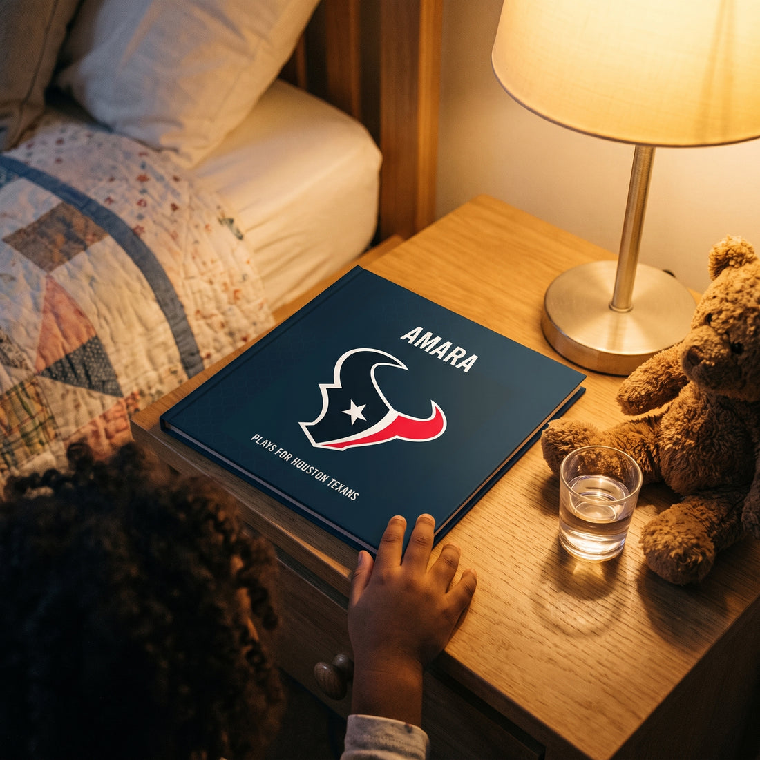 Houston Texans Personalised Storybook — Bedtime favourite