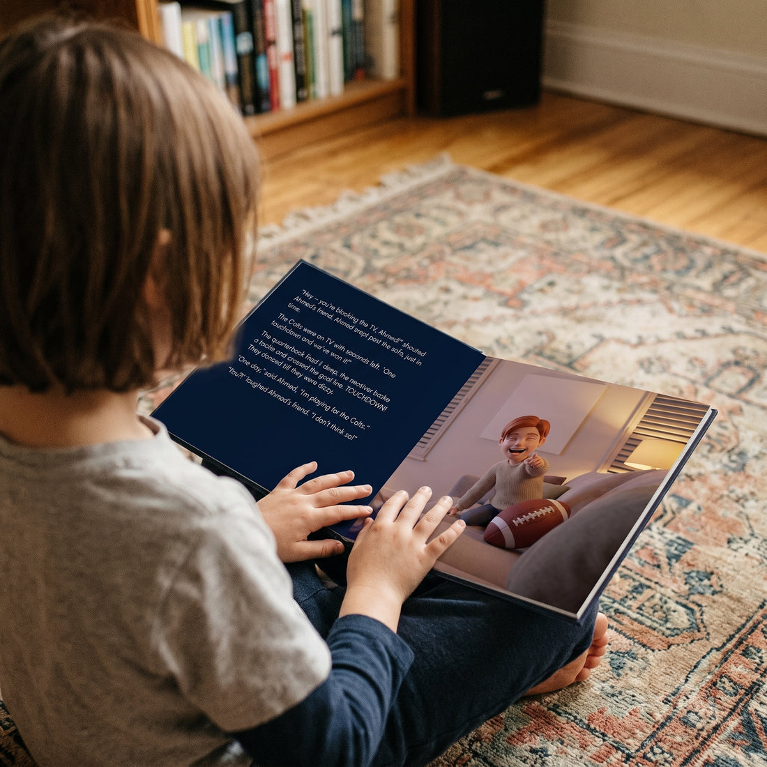 Indianapolis Colts Personalised Storybook — Where the dream begins