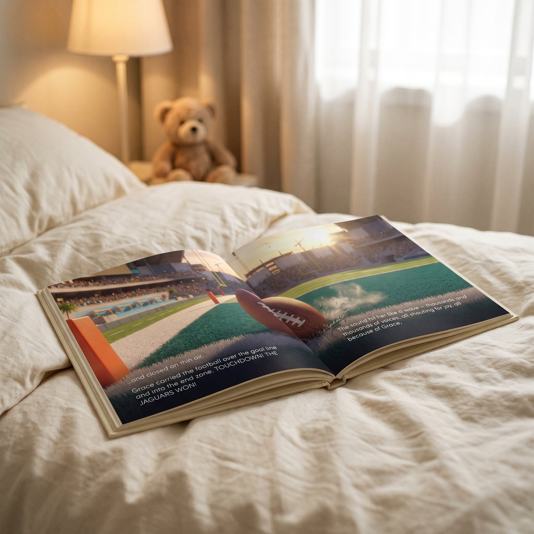 NFL Jacksonville Jaguars Personalised Storybook — The winning touchdown