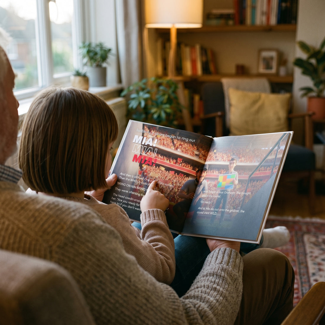 Kansas City Chiefs Personalised Storybook — The crowd chants their name