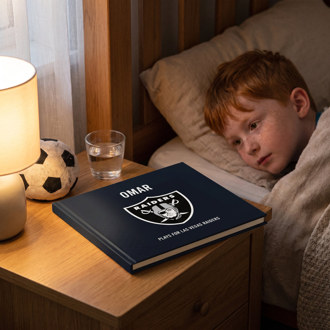 Las Vegas Raiders Personalised Storybook — Bedtime favourite