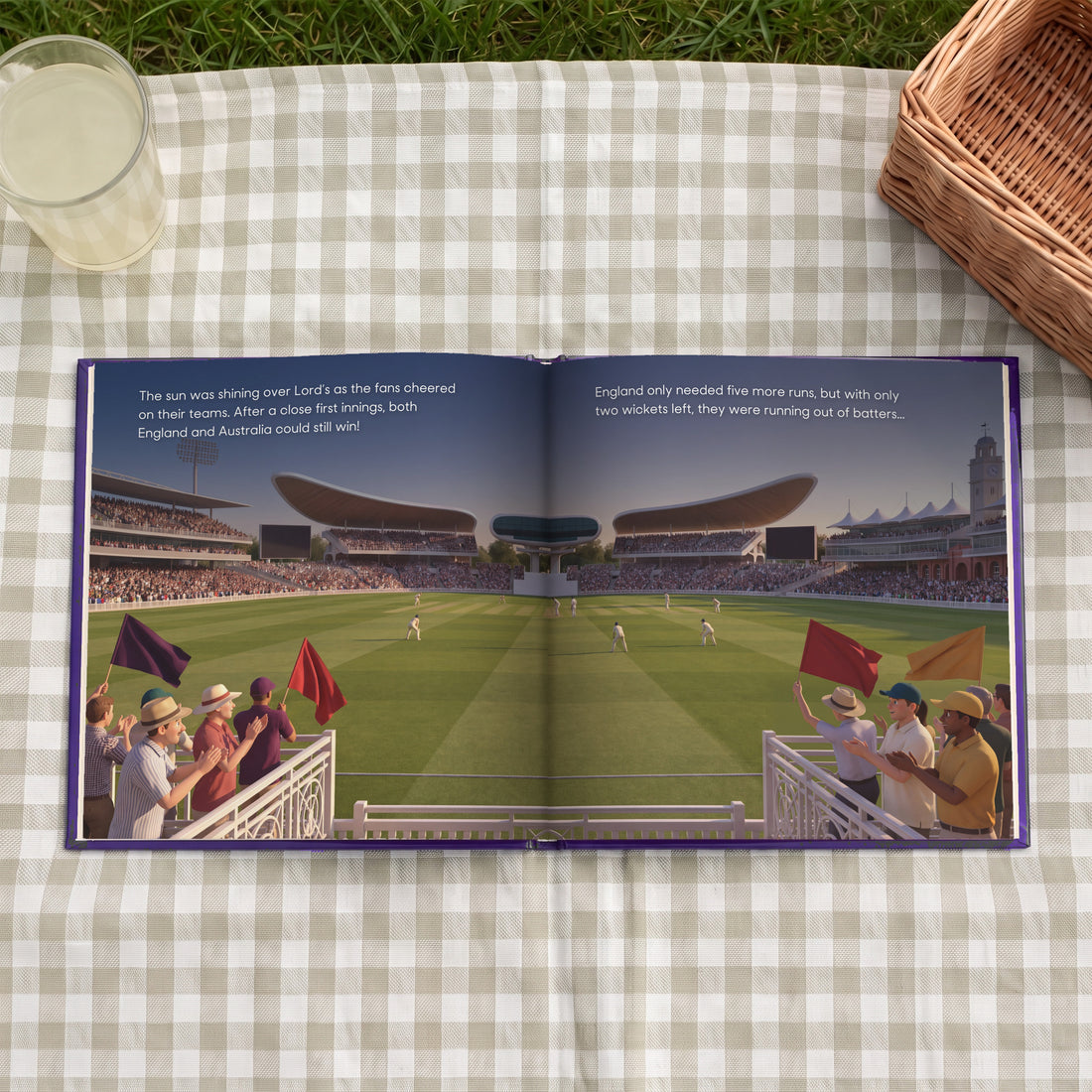 Lord's Personalised Storybook — Six to win at Lord's