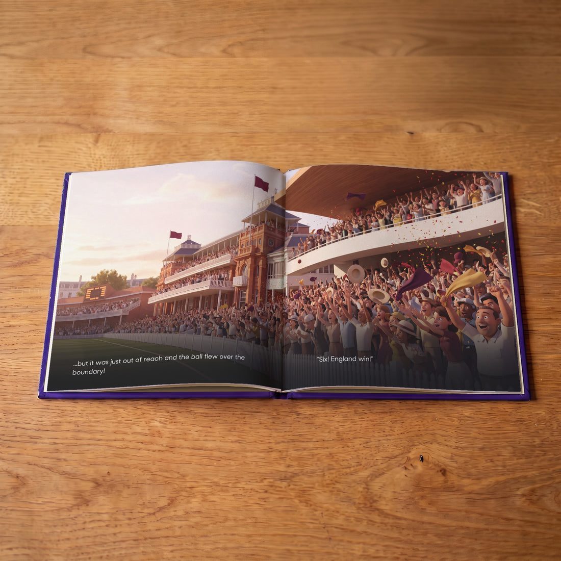 Lord's Personalised Storybook — The winning six