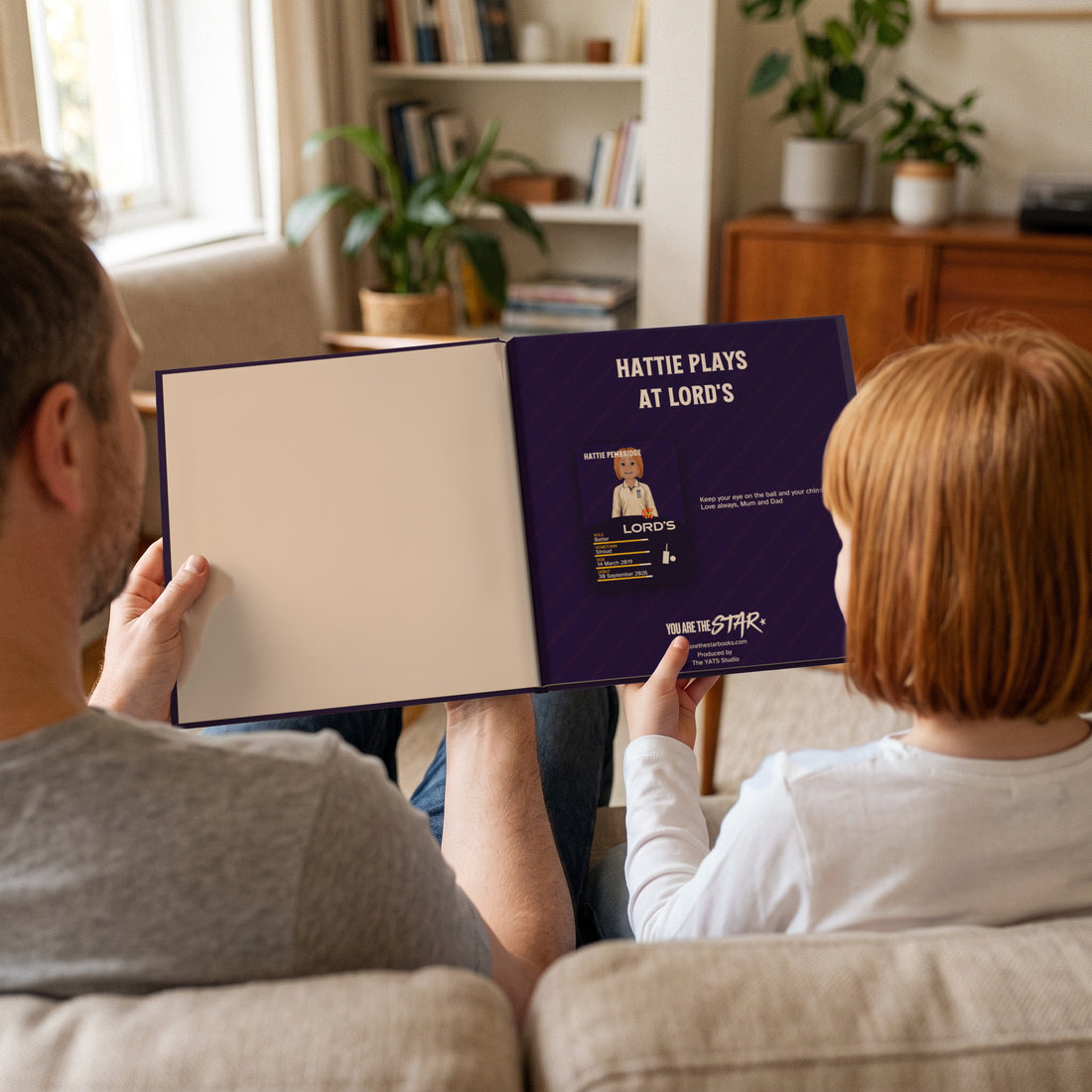 Lord's Personalised Storybook — Reading together