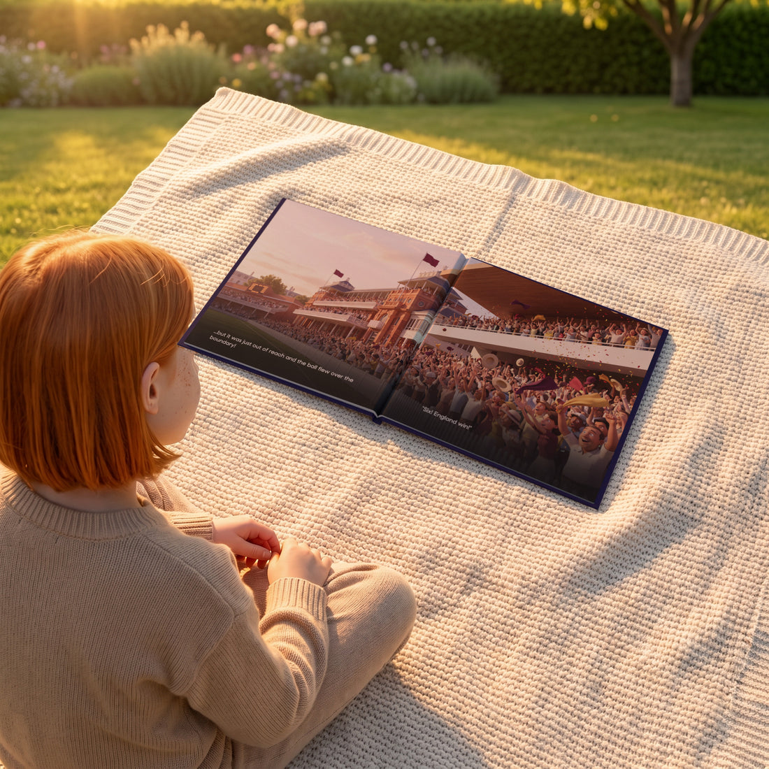 Lord's Personalised Storybook — Golden-hour reading