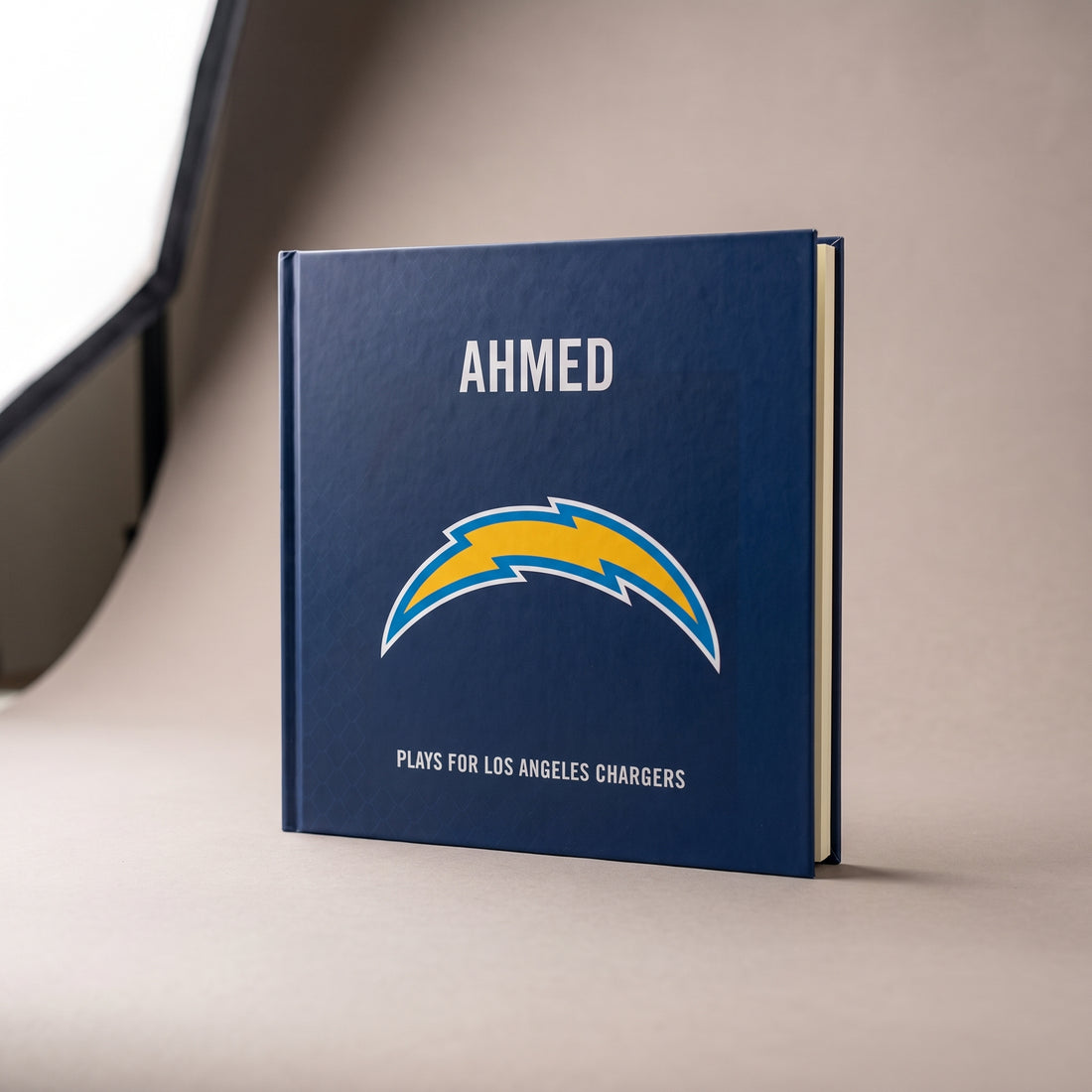 Los Angeles Chargers Personalised Storybook — Front cover