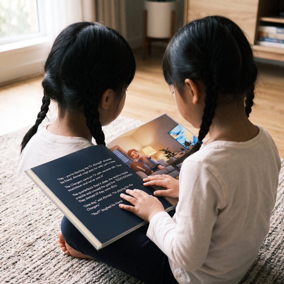 Los Angeles Chargers Personalised Storybook — Where the dream begins