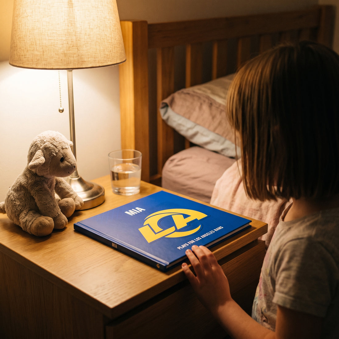 Los Angeles Rams Personalised Storybook — Bedtime favourite