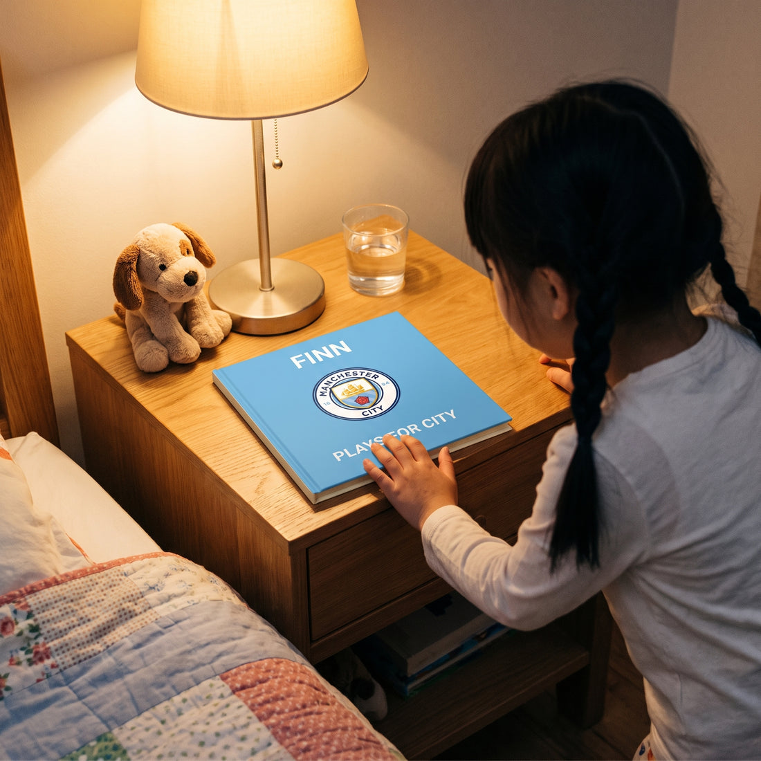 Manchester City FC Personalised Storybook — Bedtime favourite
