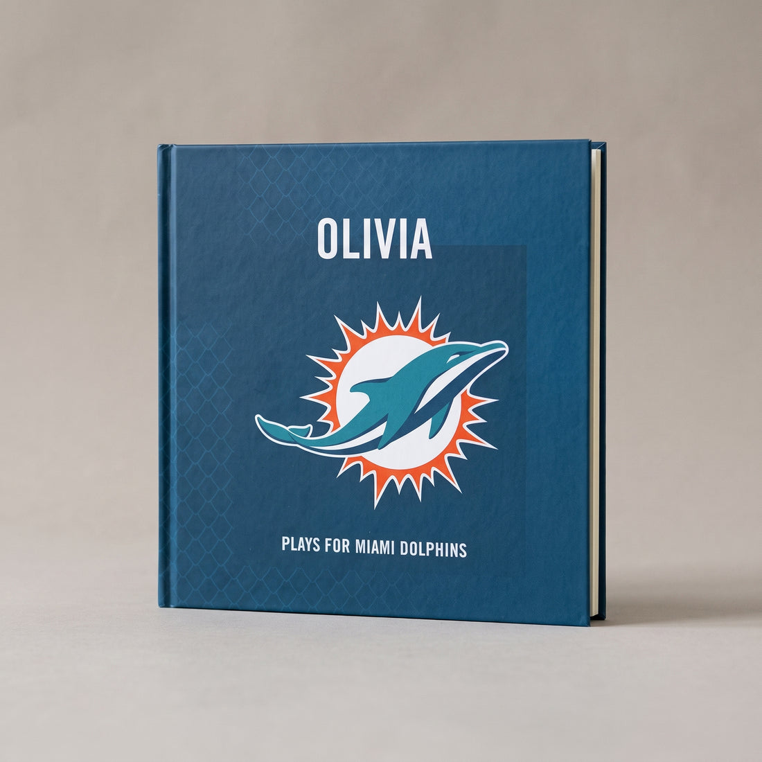 Miami Dolphins Personalised Storybook — Front cover