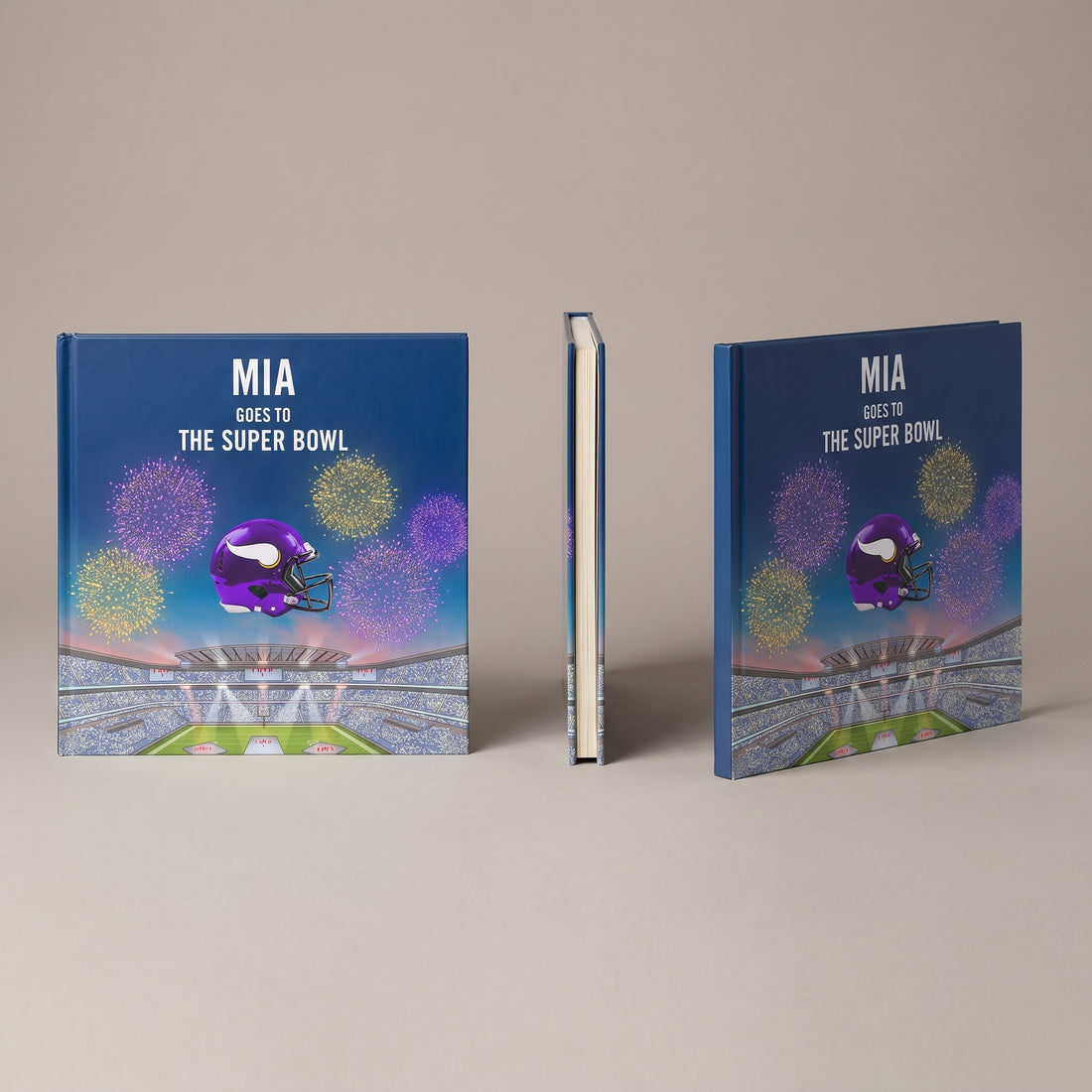 NFL Minnesota Vikings Personalised Storybook — Make it theirs