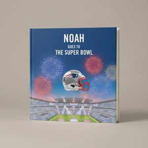 NFL New England Patriots Personalised Storybook