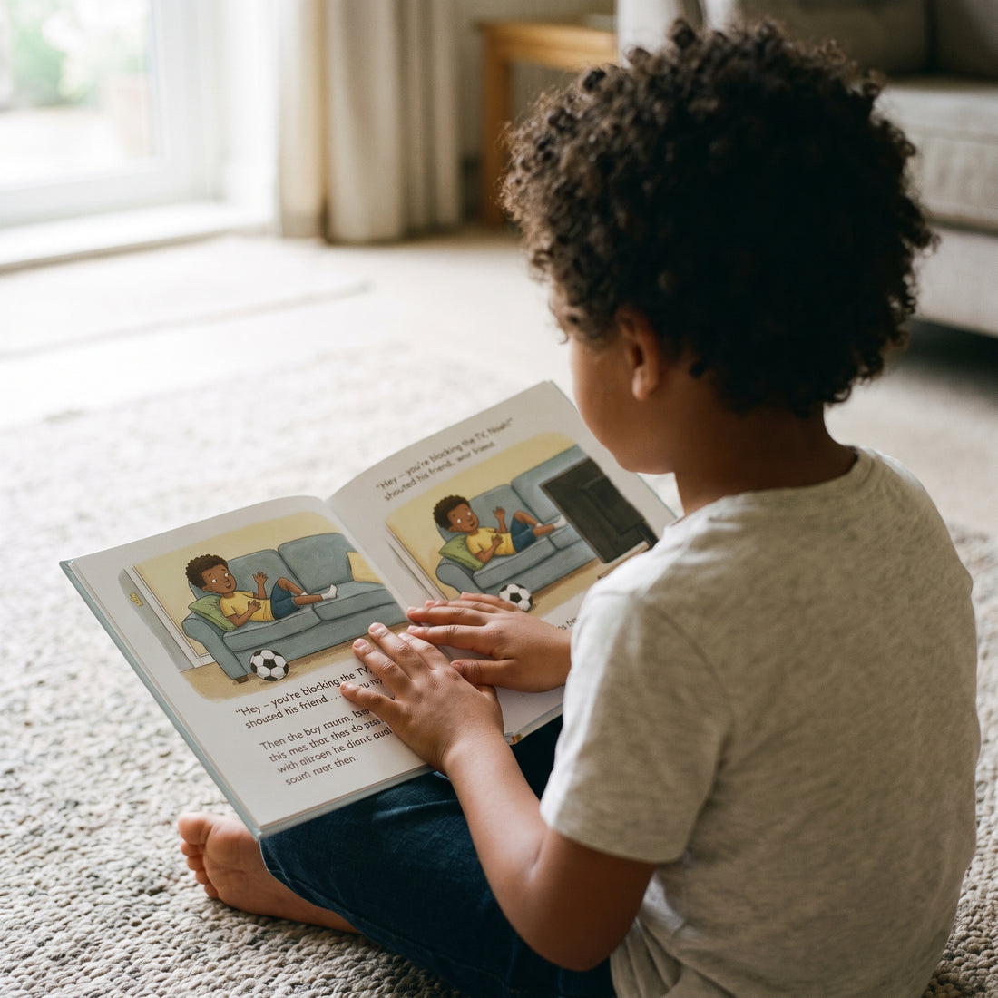 NFL New England Patriots Personalised Storybook — Where the dream begins