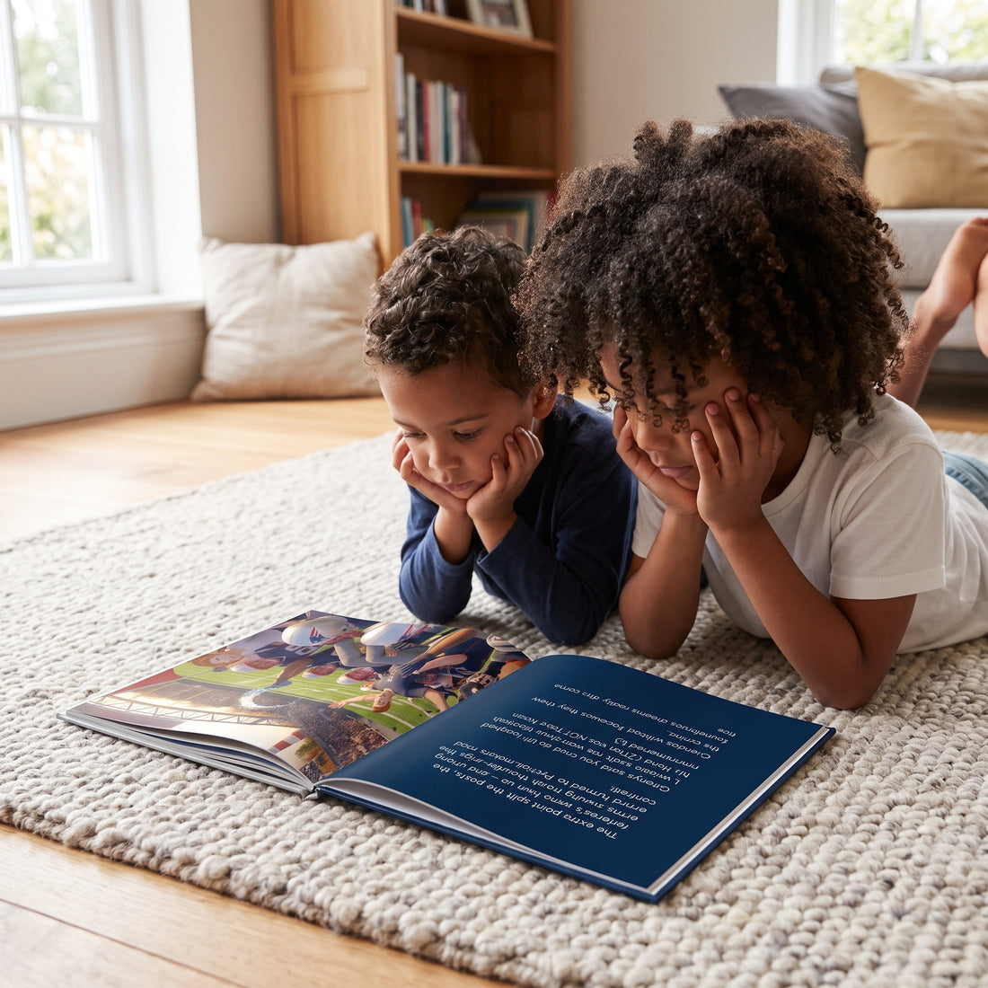 NFL New England Patriots Personalised Storybook — Their game-winner page