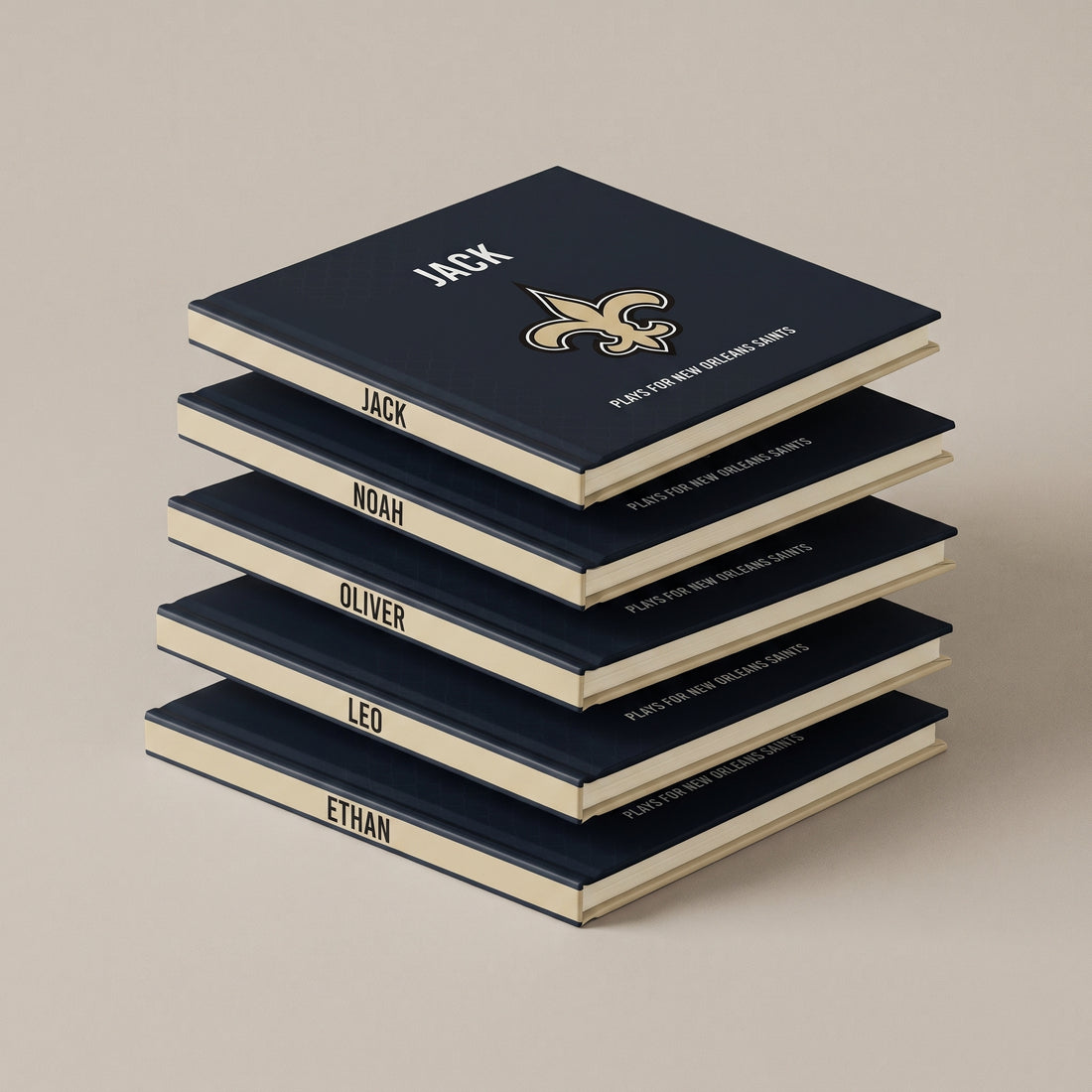 New Orleans Saints Personalised Storybook — Every name belongs