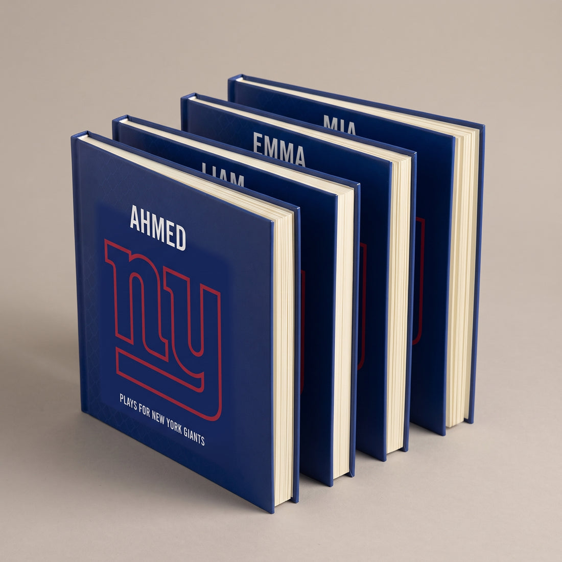 New York Giants Personalised Storybook — Every name belongs