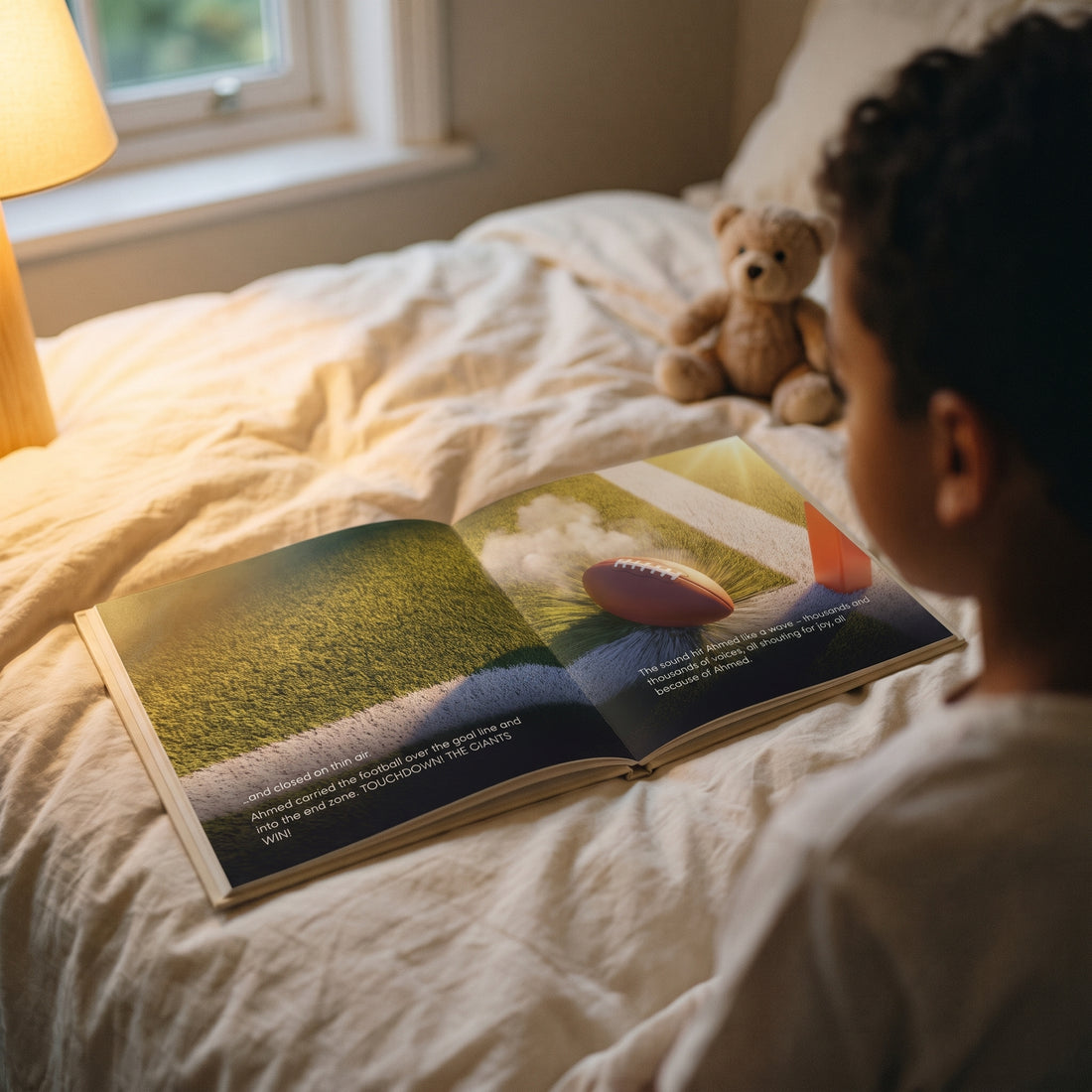 New York Giants Personalised Storybook — The winning touchdown