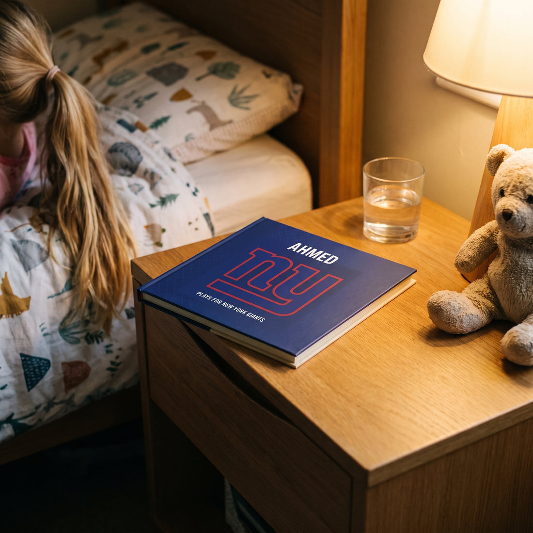 New York Giants Personalised Storybook — Bedtime favourite