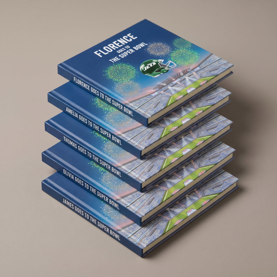 NFL New York Jets Personalised Storybook — Every name belongs