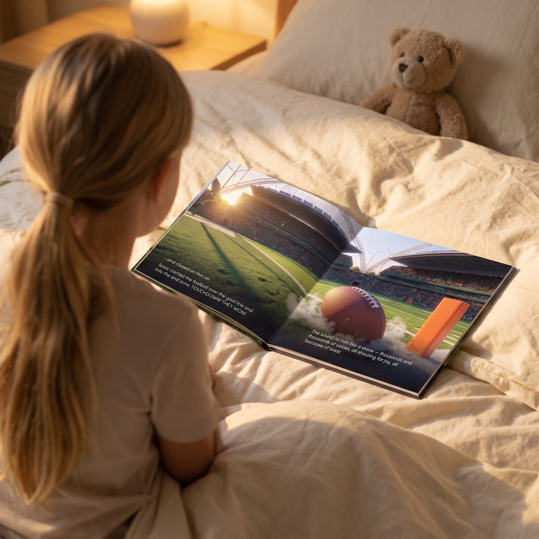 Philadelphia Eagles Personalised Storybook — The winning touchdown