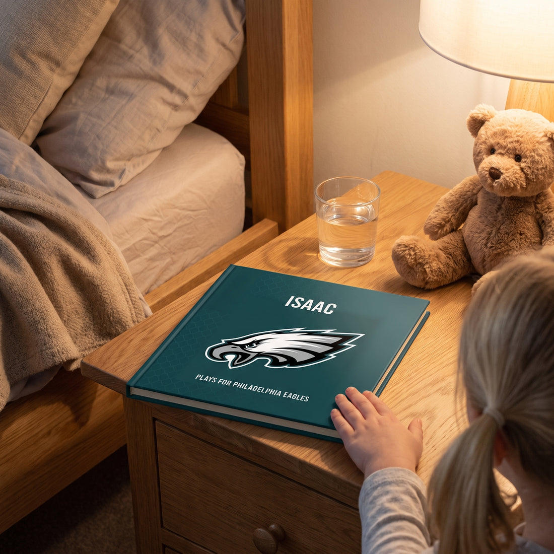 Philadelphia Eagles Personalised Storybook — Bedtime favourite