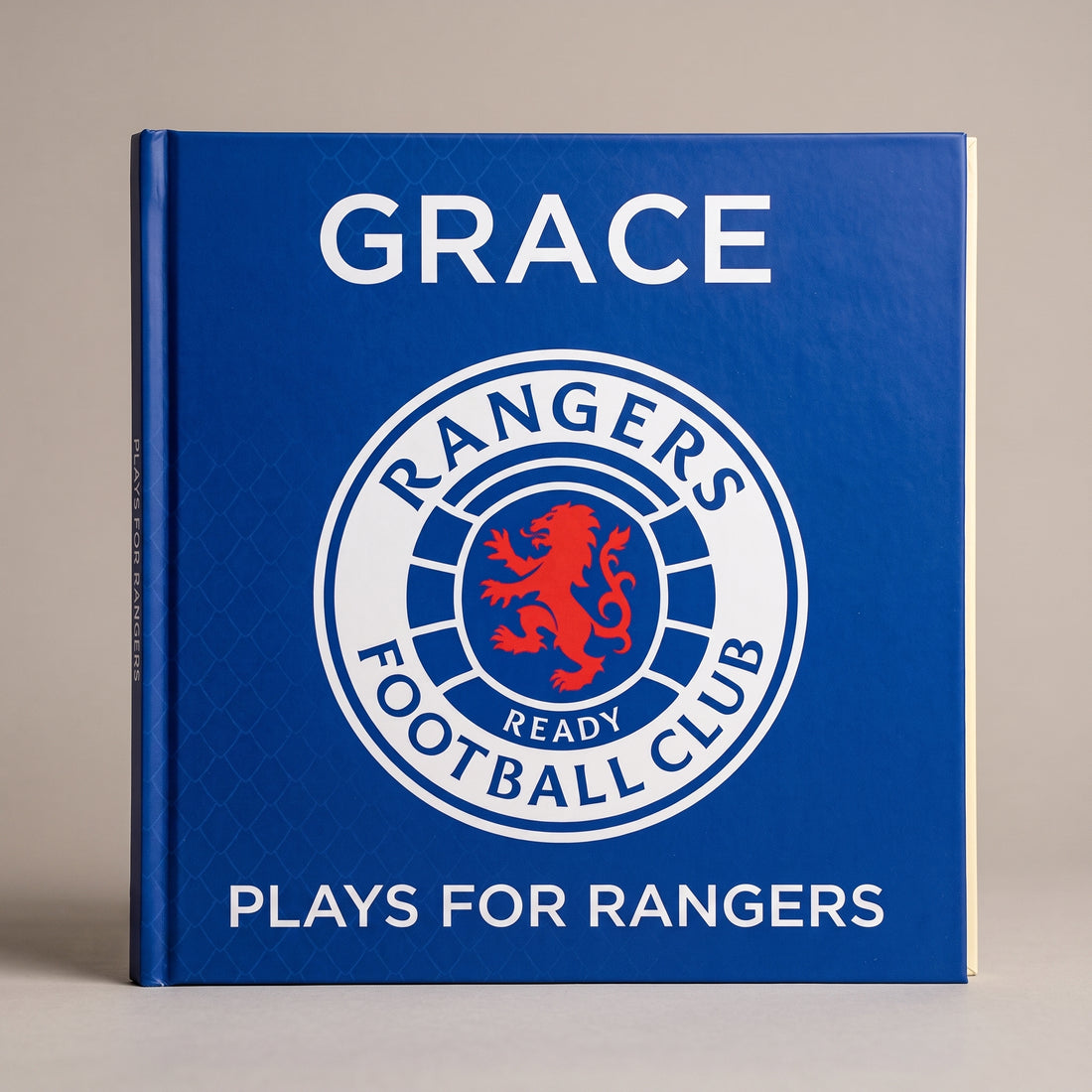 Rangers Personalised Storybook — Front cover