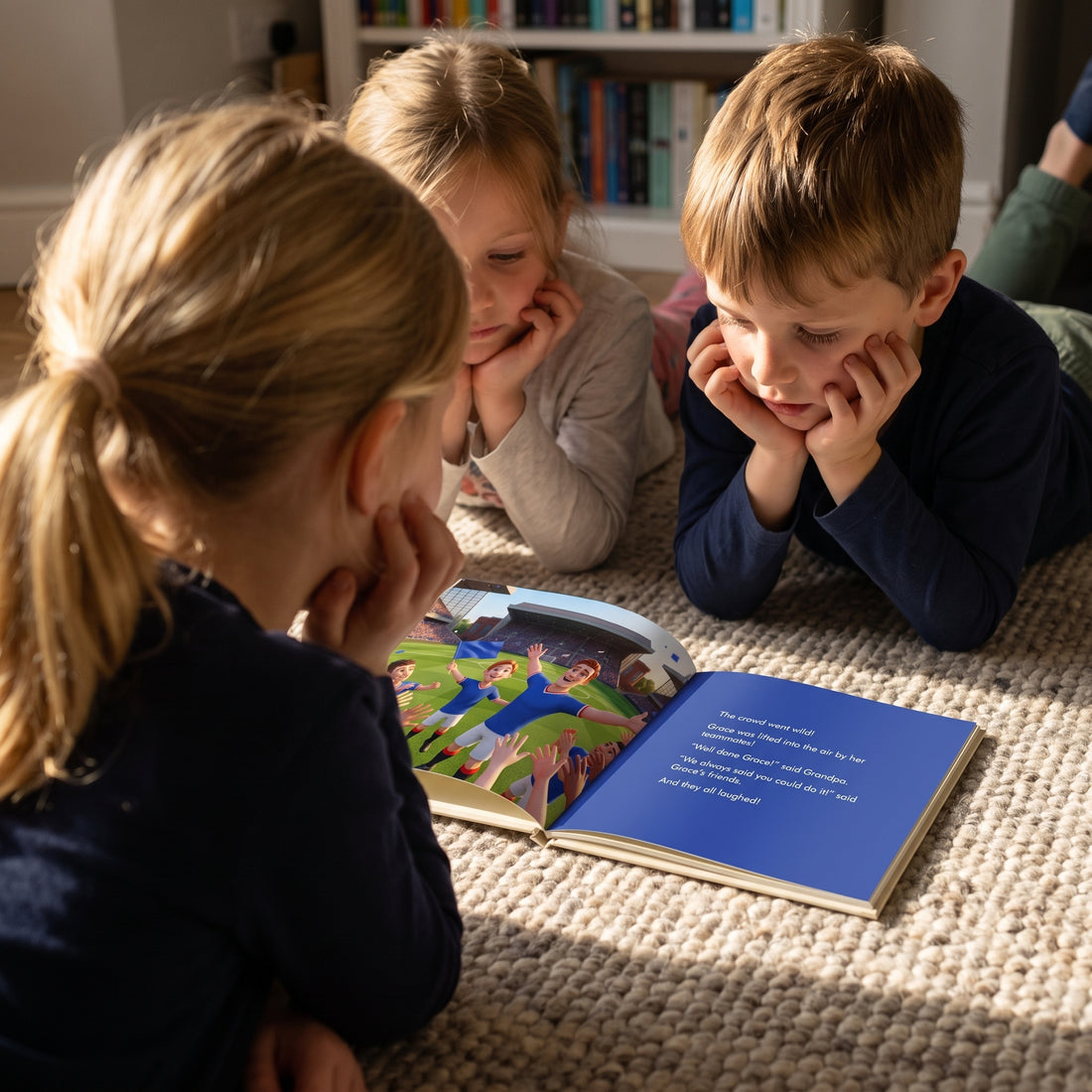Rangers Personalised Storybook — Their champion page