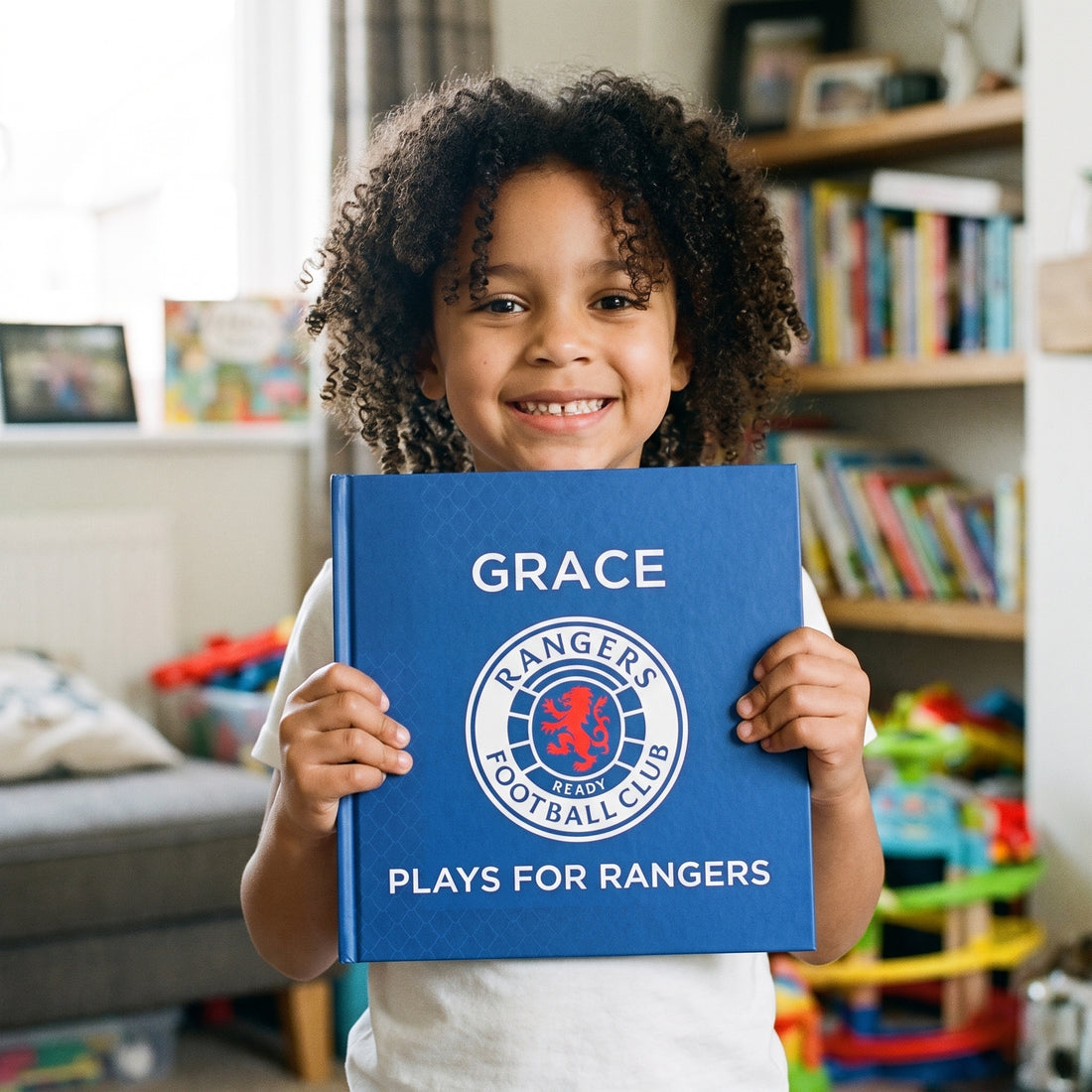 Rangers Personalised Storybook — Loved at home