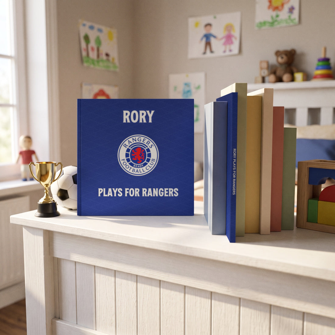 Rangers Personalised Storybook — On the shelf