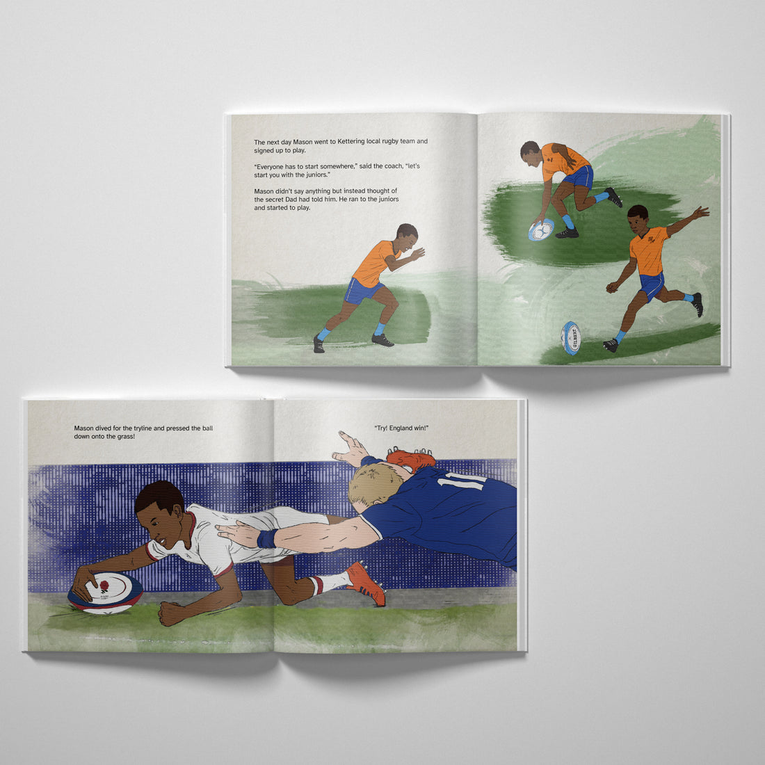 England Rugby Official Personalised Children's Book