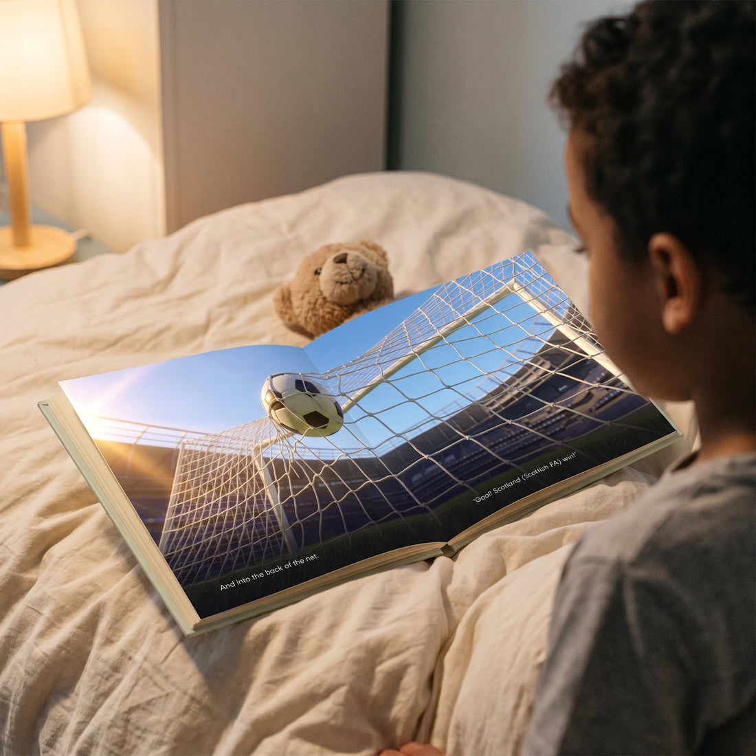 Scotland Personalised Storybook — The winning goal